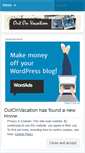 Mobile Screenshot of outonvacation.wordpress.com