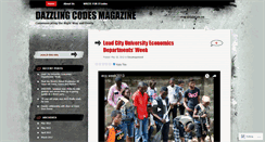 Desktop Screenshot of dazzlingcodesmagazine.wordpress.com