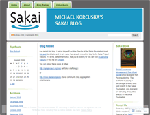 Tablet Screenshot of mkorcuska.wordpress.com