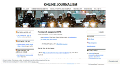 Desktop Screenshot of journalism395.wordpress.com