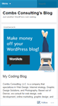 Mobile Screenshot of combsconsulting.wordpress.com