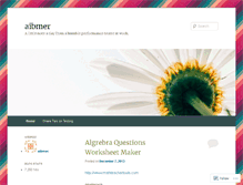 Tablet Screenshot of aibmer.wordpress.com
