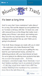 Mobile Screenshot of bluebonnettrails.wordpress.com