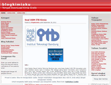 Tablet Screenshot of blogkimiaku.wordpress.com