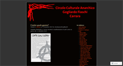 Desktop Screenshot of circoloanarchicogfiaschi.wordpress.com
