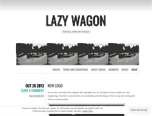 Tablet Screenshot of lazywagon.wordpress.com