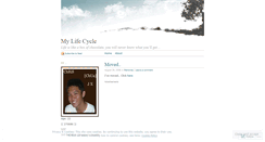 Desktop Screenshot of mylifecycle.wordpress.com