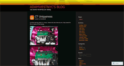 Desktop Screenshot of adamwestnyc.wordpress.com