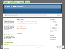 Tablet Screenshot of doritosarmy.wordpress.com