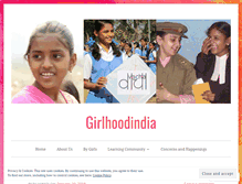 Tablet Screenshot of girlhoodindia.wordpress.com