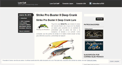 Desktop Screenshot of lurecult.wordpress.com