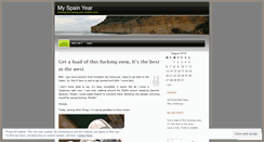 Desktop Screenshot of myspainyear.wordpress.com