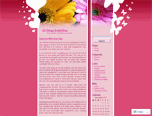 Tablet Screenshot of angelasbridalboutique.wordpress.com
