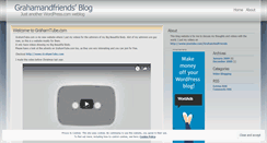 Desktop Screenshot of grahamandfriends.wordpress.com
