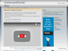 Tablet Screenshot of grahamandfriends.wordpress.com