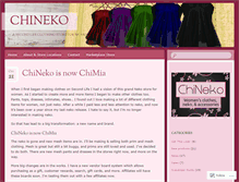 Tablet Screenshot of chineko.wordpress.com