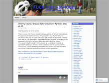 Tablet Screenshot of fuckingasshole.wordpress.com