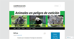 Desktop Screenshot of castillomarcelo.wordpress.com