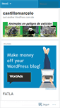 Mobile Screenshot of castillomarcelo.wordpress.com