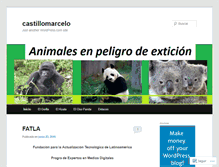 Tablet Screenshot of castillomarcelo.wordpress.com