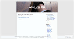 Desktop Screenshot of lynnmcg.wordpress.com