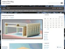 Tablet Screenshot of anton179.wordpress.com
