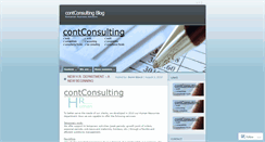 Desktop Screenshot of contconsulting.wordpress.com