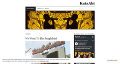 Desktop Screenshot of kataabi.wordpress.com