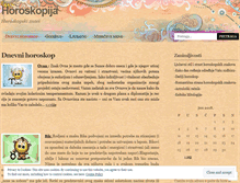 Tablet Screenshot of horoskopija.wordpress.com