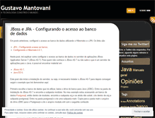 Tablet Screenshot of gmantovani2005.wordpress.com