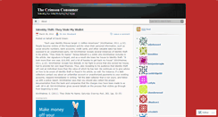 Desktop Screenshot of crimsonconsumer.wordpress.com
