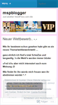 Mobile Screenshot of mspblogger.wordpress.com