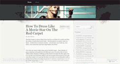 Desktop Screenshot of fashionoutfit.wordpress.com