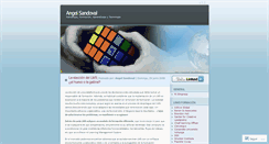 Desktop Screenshot of angelsandoval.wordpress.com
