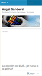 Mobile Screenshot of angelsandoval.wordpress.com