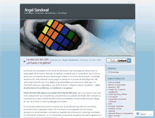 Tablet Screenshot of angelsandoval.wordpress.com