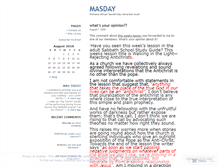 Tablet Screenshot of masdayy.wordpress.com