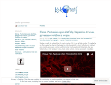 Tablet Screenshot of kokonas.wordpress.com