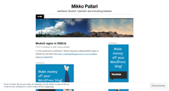 Desktop Screenshot of mikkopa.wordpress.com