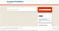Desktop Screenshot of irvent.wordpress.com