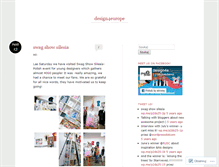Tablet Screenshot of design4europe.wordpress.com