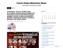 Tablet Screenshot of calvindrakeministriesnews.wordpress.com