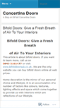 Mobile Screenshot of concertinadoors.wordpress.com