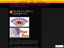 Tablet Screenshot of burbankroadkings.wordpress.com