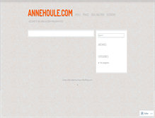 Tablet Screenshot of ahoulephotos.wordpress.com