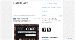 Desktop Screenshot of habituateoc.wordpress.com
