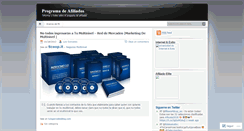 Desktop Screenshot of afiliadoluisg.wordpress.com