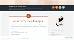 Desktop Screenshot of mlpresse.wordpress.com