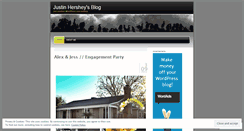 Desktop Screenshot of justinhershey.wordpress.com