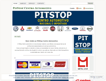 Tablet Screenshot of pitstopcentroautomotivo.wordpress.com